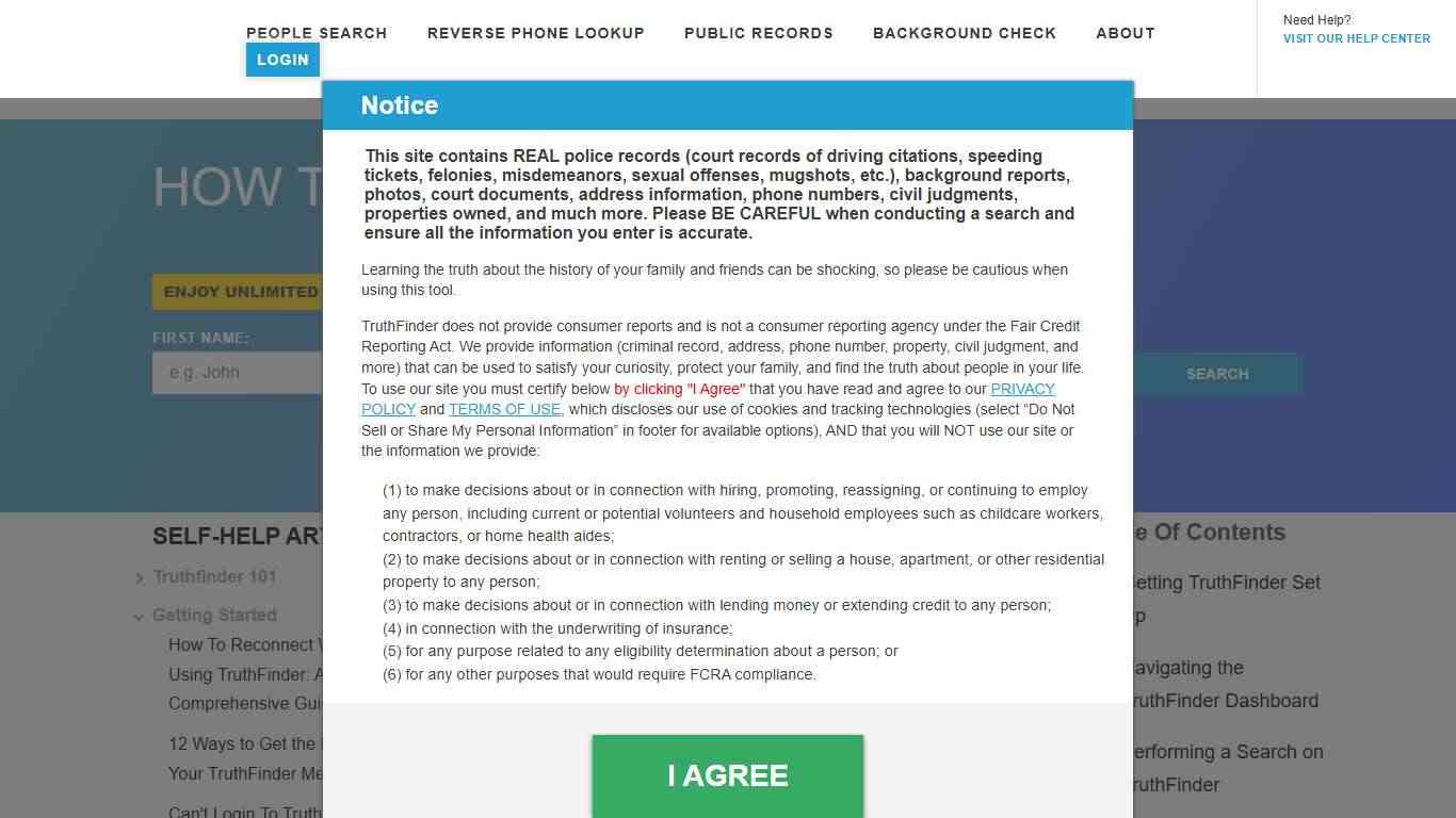 How to Use TruthFinder: A Comprehensive Guide